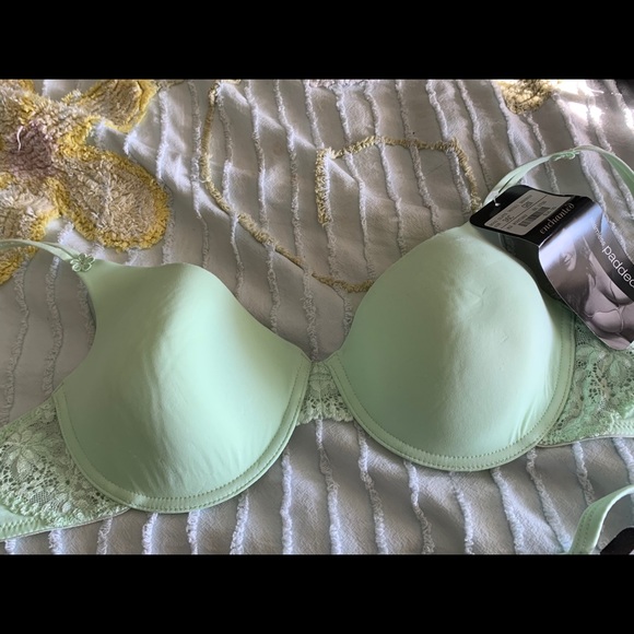 Brand NWT Lt lime green 36C Enchanted Seamless Bra - Picture 2 of 4
